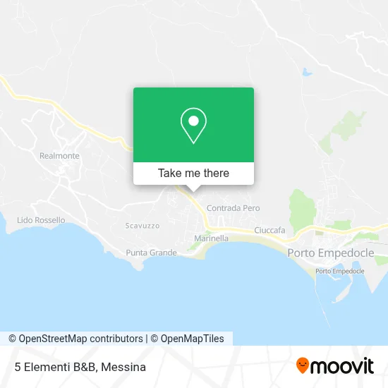 5 Elementi B&B map