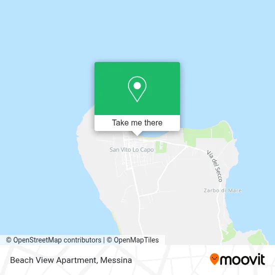 Beach View Apartment map