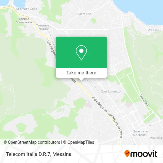 Telecom Italia D.R.7 map