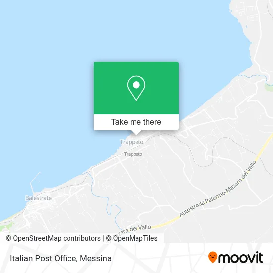 Italian Post Office map