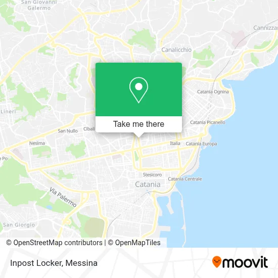 Inpost Locker map