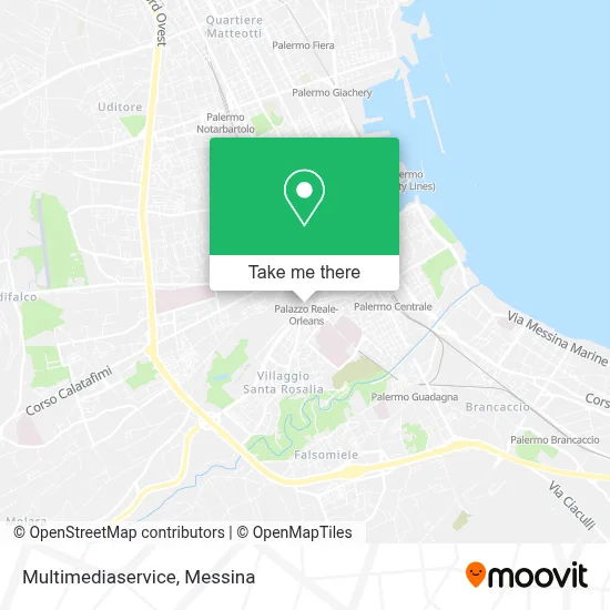 Multimediaservice map