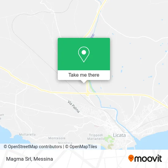 Magma Srl map