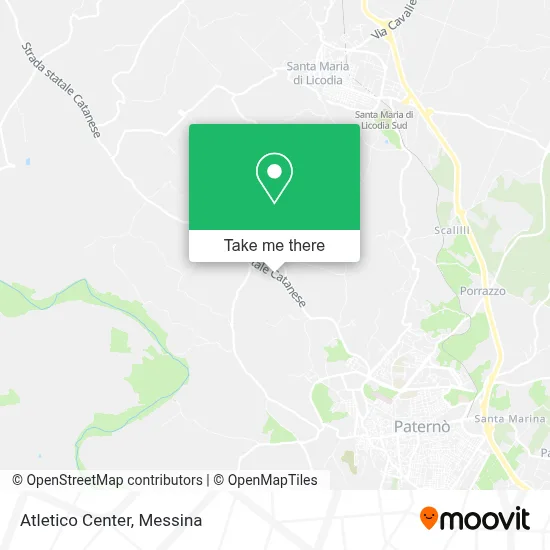 Atletico Center map