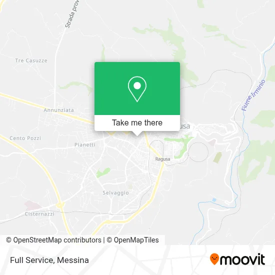 Full Service map