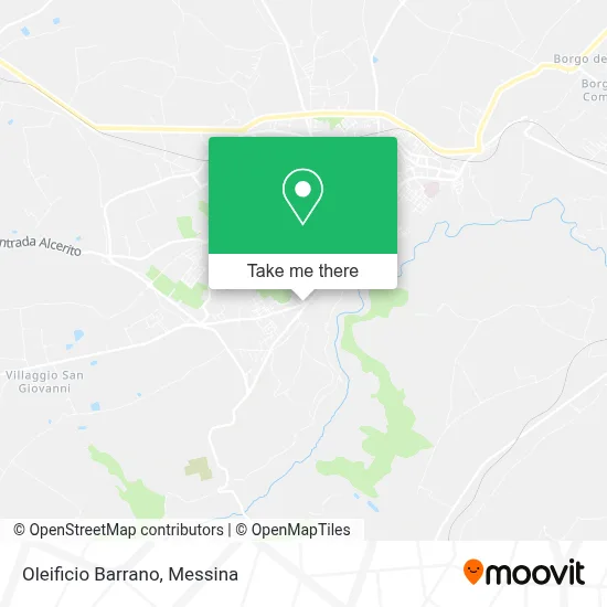 Oleificio Barrano map
