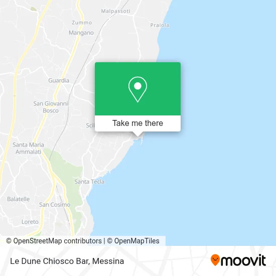 Le Dune Chiosco Bar map