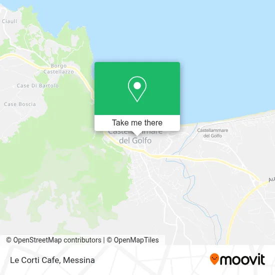 Le Corti Cafe map