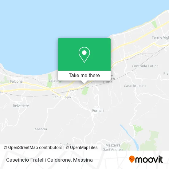 Caseificio Fratelli Calderone map