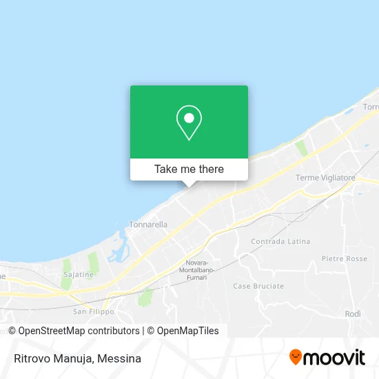 Ritrovo Manuja map