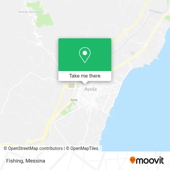 Fishing map