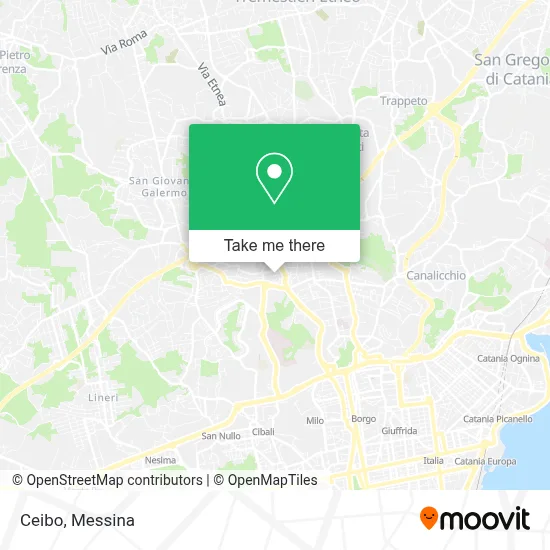 Ceibo map