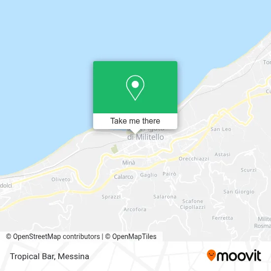 Tropical Bar map