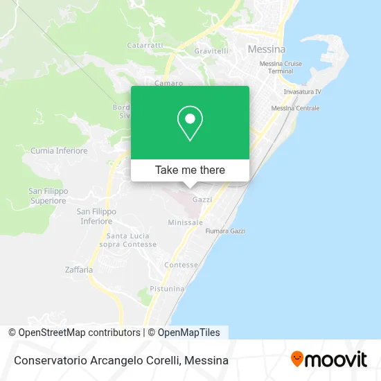 Conservatorio Arcangelo Corelli map