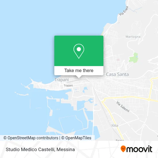 Studio Medico Castelli map