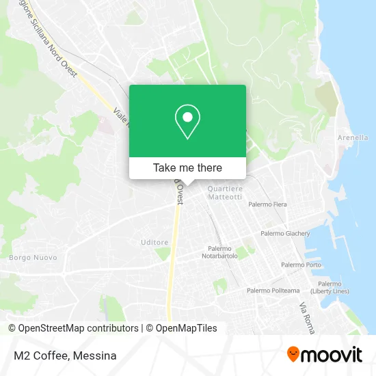 M2 Coffee map