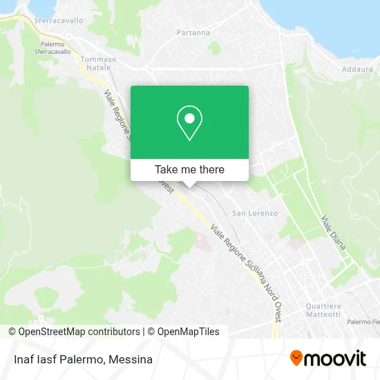 Inaf Iasf Palermo map