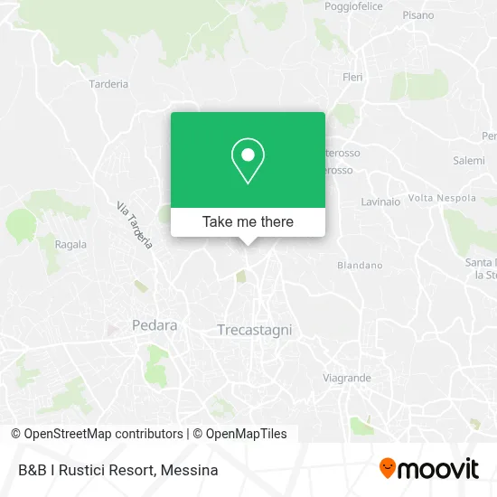 B&B I Rustici Resort map