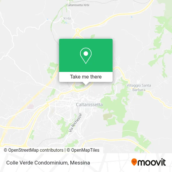 Colle Verde Condominium map
