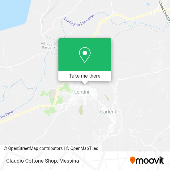 Claudio Cottone Shop map