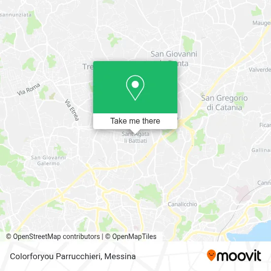 Colorforyou Parrucchieri map