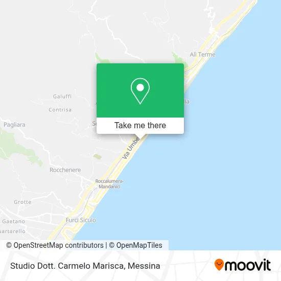 Studio Dott. Carmelo Marisca map
