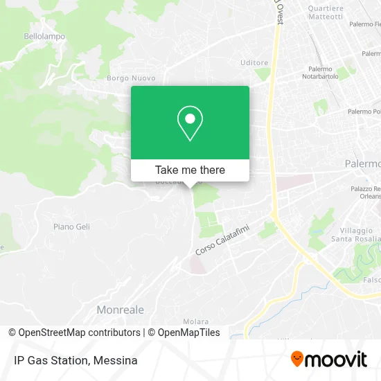 IP Gas Station map
