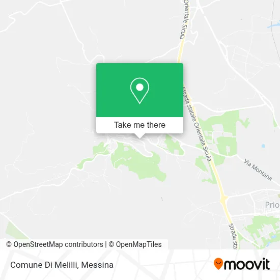 Comune Di Melilli map