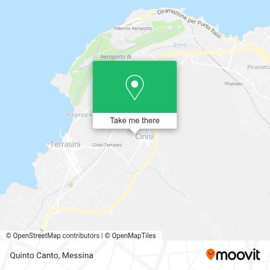 Quinto Canto map