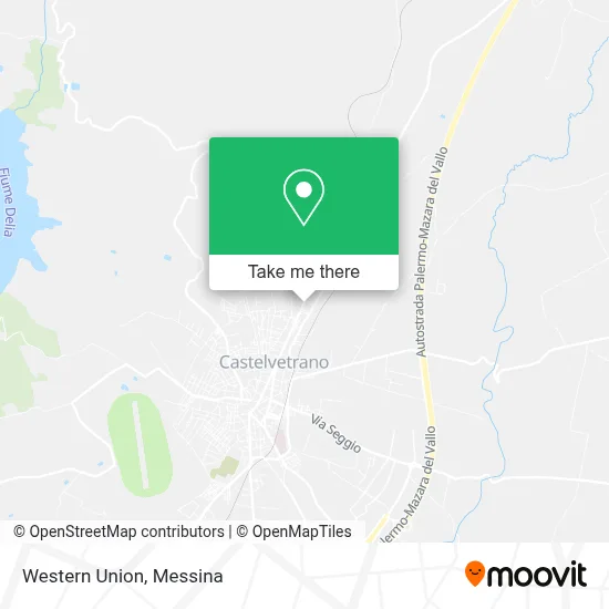 Western Union map
