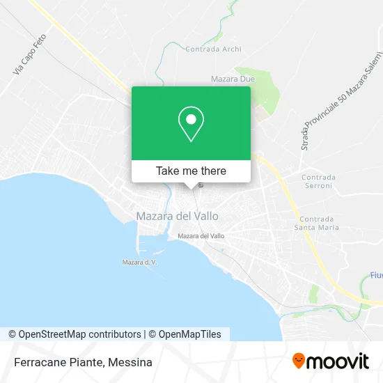 Ferracane Piante map
