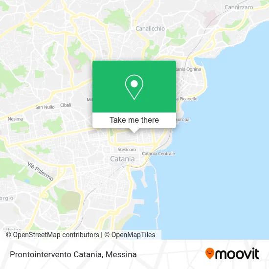 Prontointervento Catania map