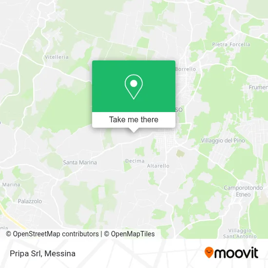 Pripa Srl map