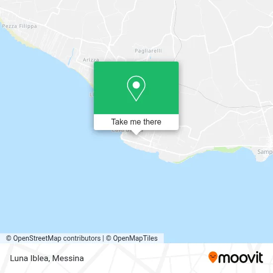 Luna Iblea map