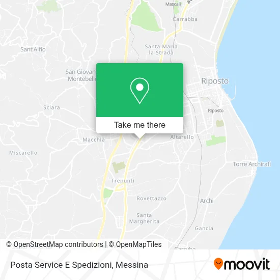 Posta Service E Spedizioni map