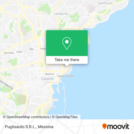 Puglisauto S.R.L. map