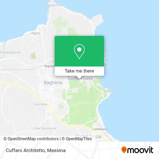 Cuffaro Architetto map