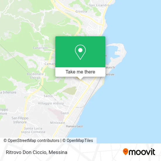 Ritrovo Don Ciccio map