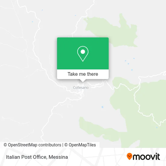 Italian Post Office map