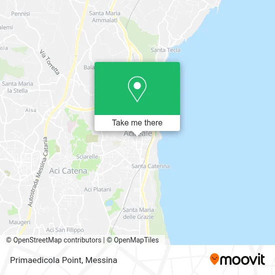 Primaedicola Point map