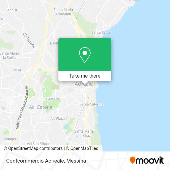 Confcommercio Acireale map