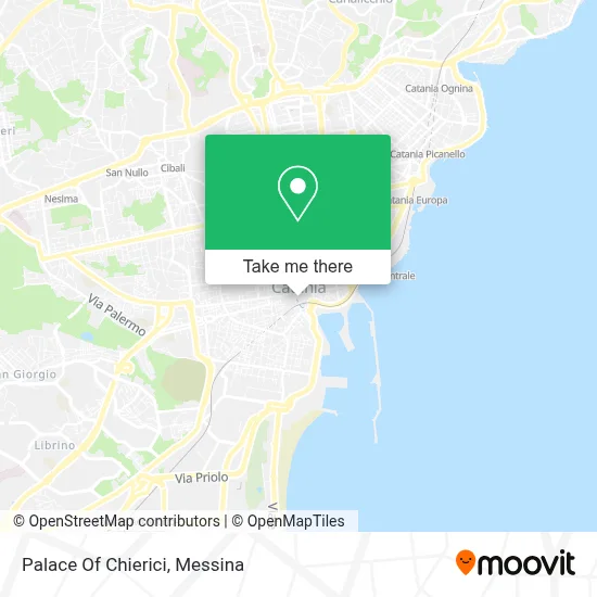 Palace Of Chierici map