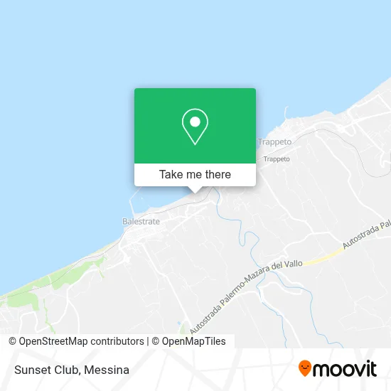 Sunset Club map