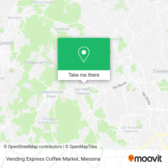 Vending Express Coffee Market map