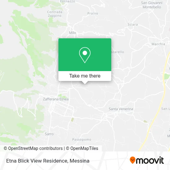 Etna Blick View Residence map