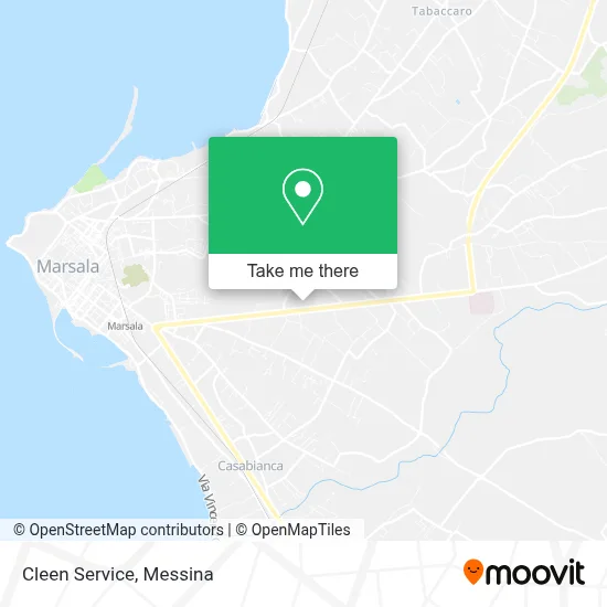 Cleen Service map