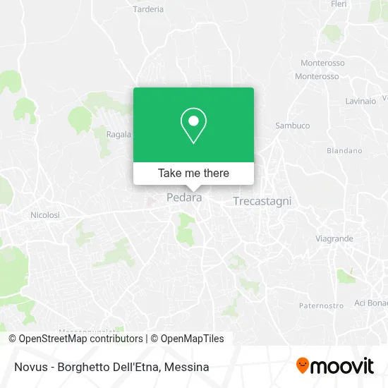 Novus - Borghetto Dell'Etna map