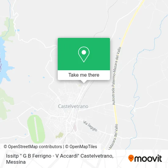 Issitp " G B Ferrigno - V Accardi" Castelvetrano map