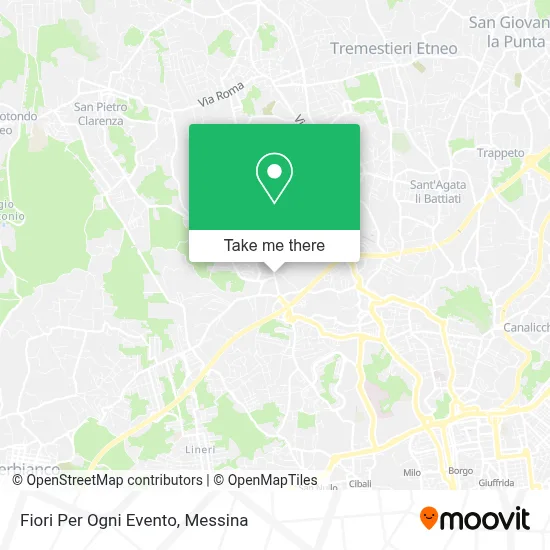 Fiori Per Ogni Evento map