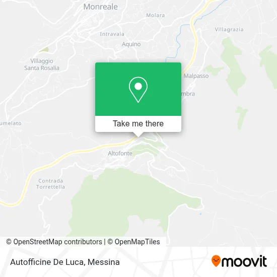 Autofficine De Luca map